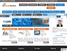 Tablet Screenshot of getmymachine.com